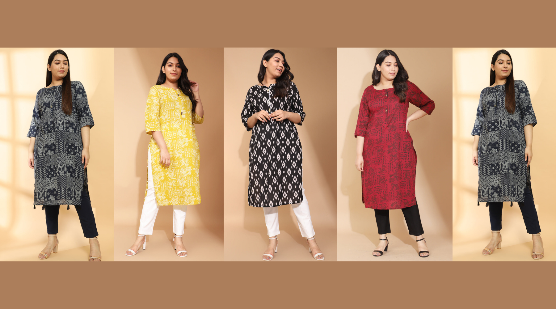 Plus Size Jaipuri Kurtis