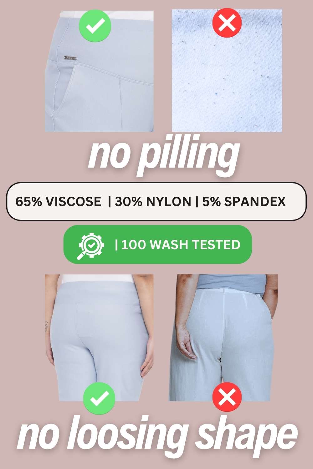 Ice Blue Tummy Tucker Jeggings for Women