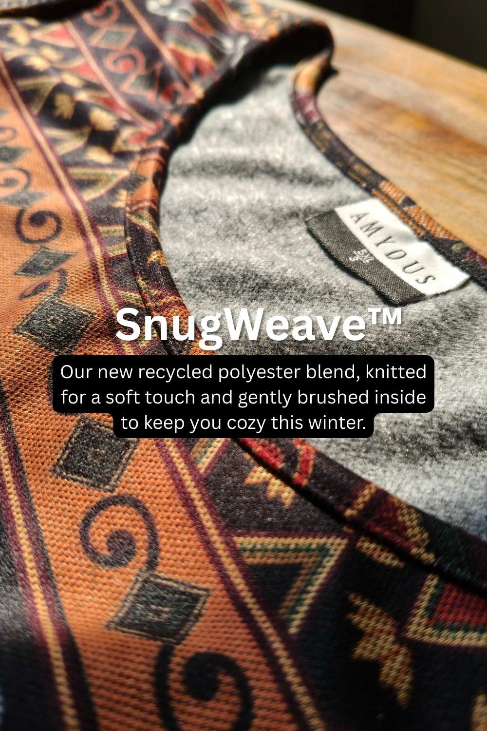 Plus Size Ethnic Love SnugWeave™ Winter Kurta