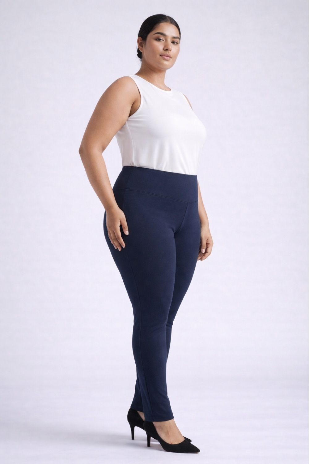 Navy Essential Tummy Shaper Jegging