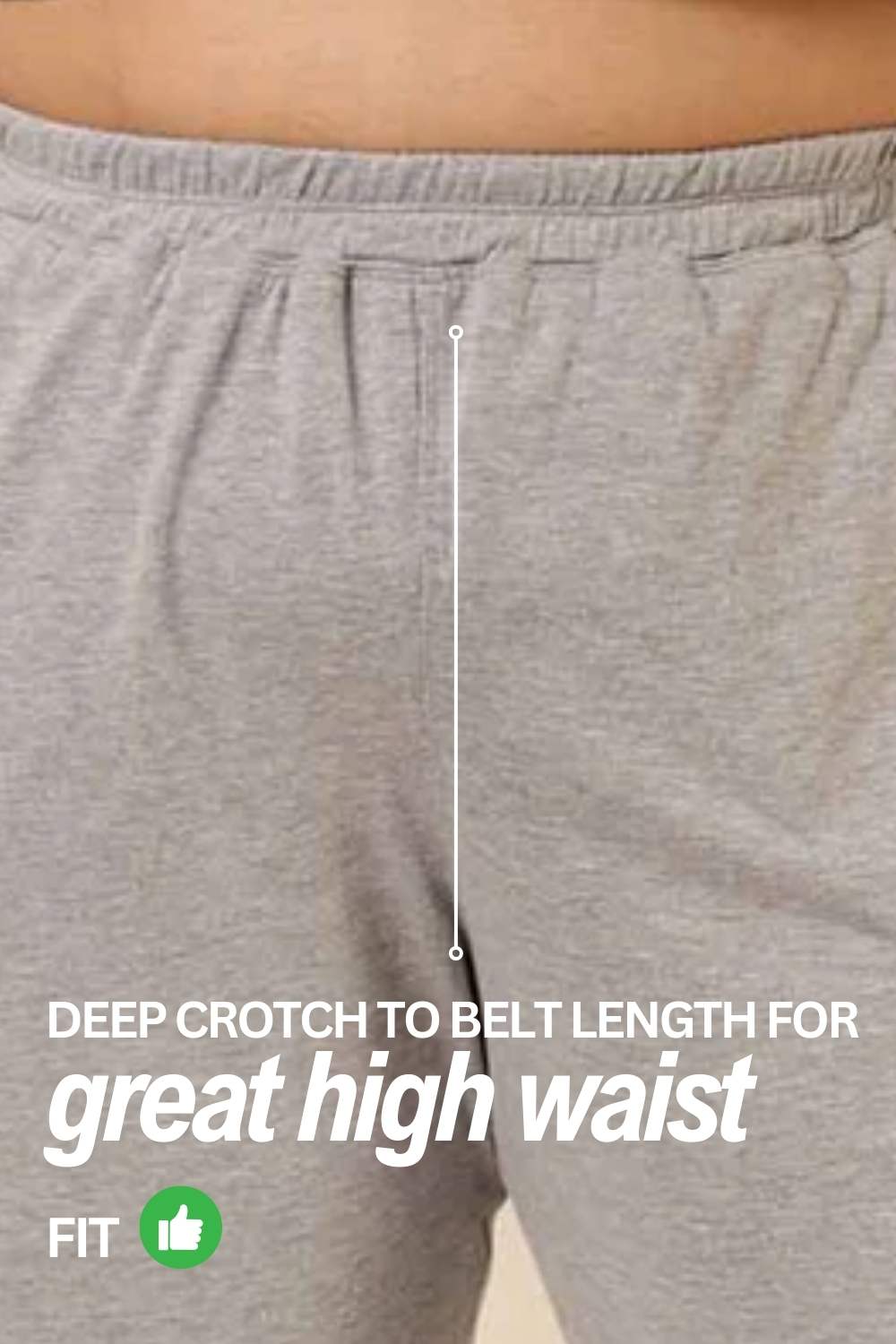 Plus Size Grey Cotton Track Pants