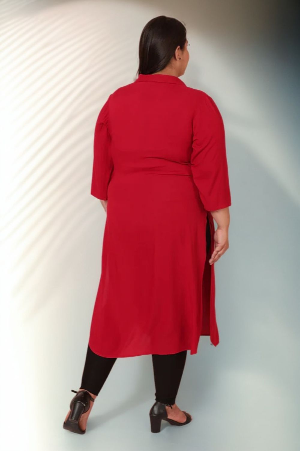 Comfortable Red Kurta