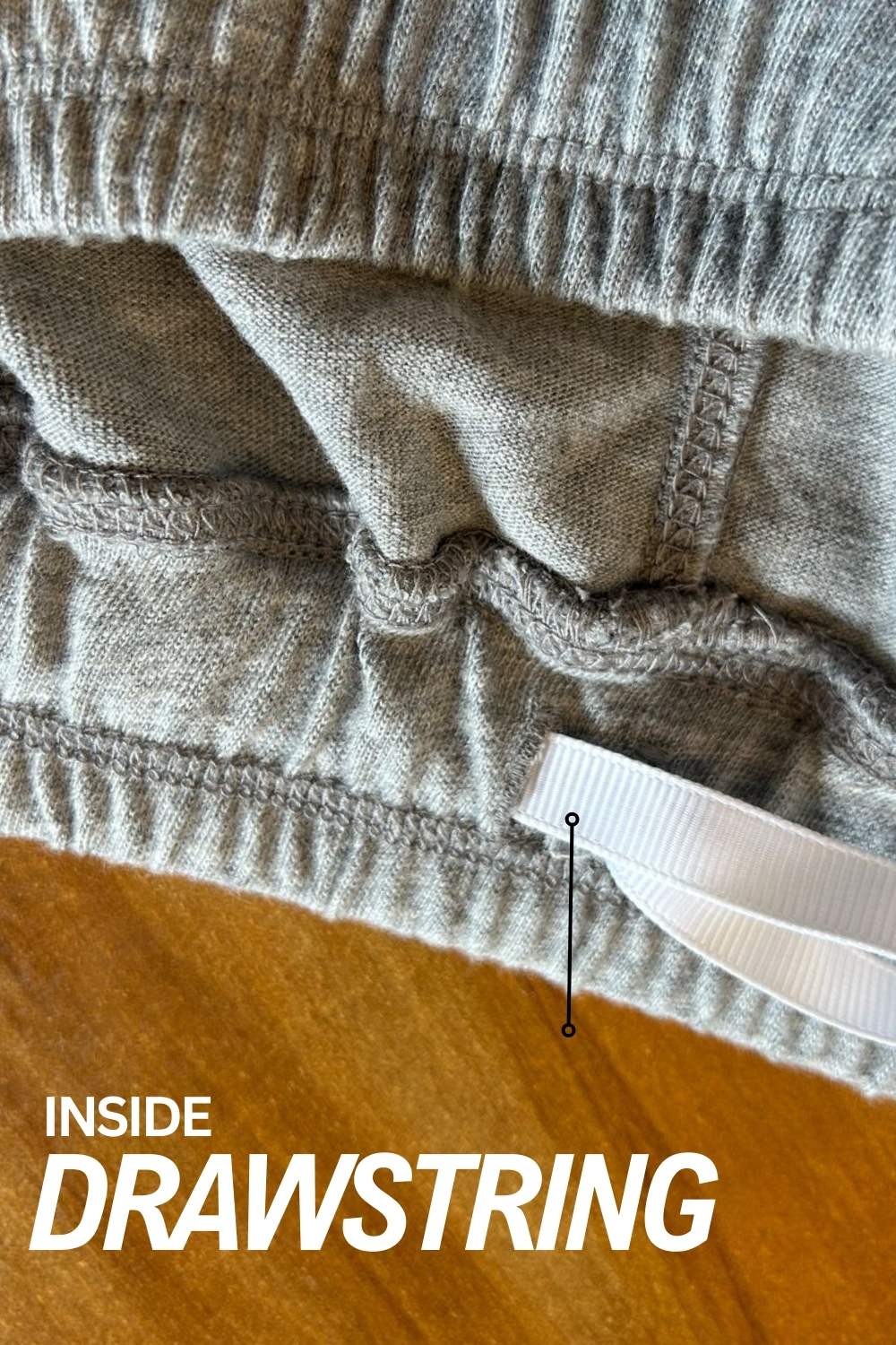 Plus Size Grey Cotton Track Pants