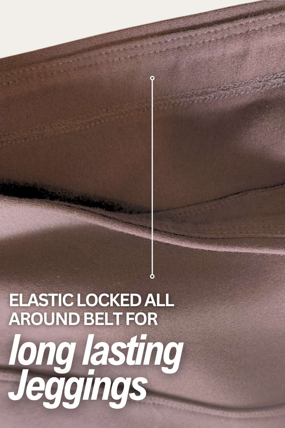 Taupe Tummy Tucker Jeggings