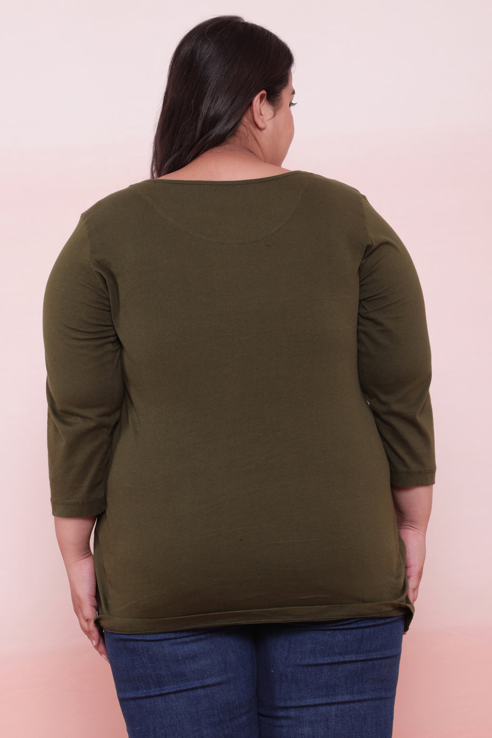 Olive Henley Tshirt