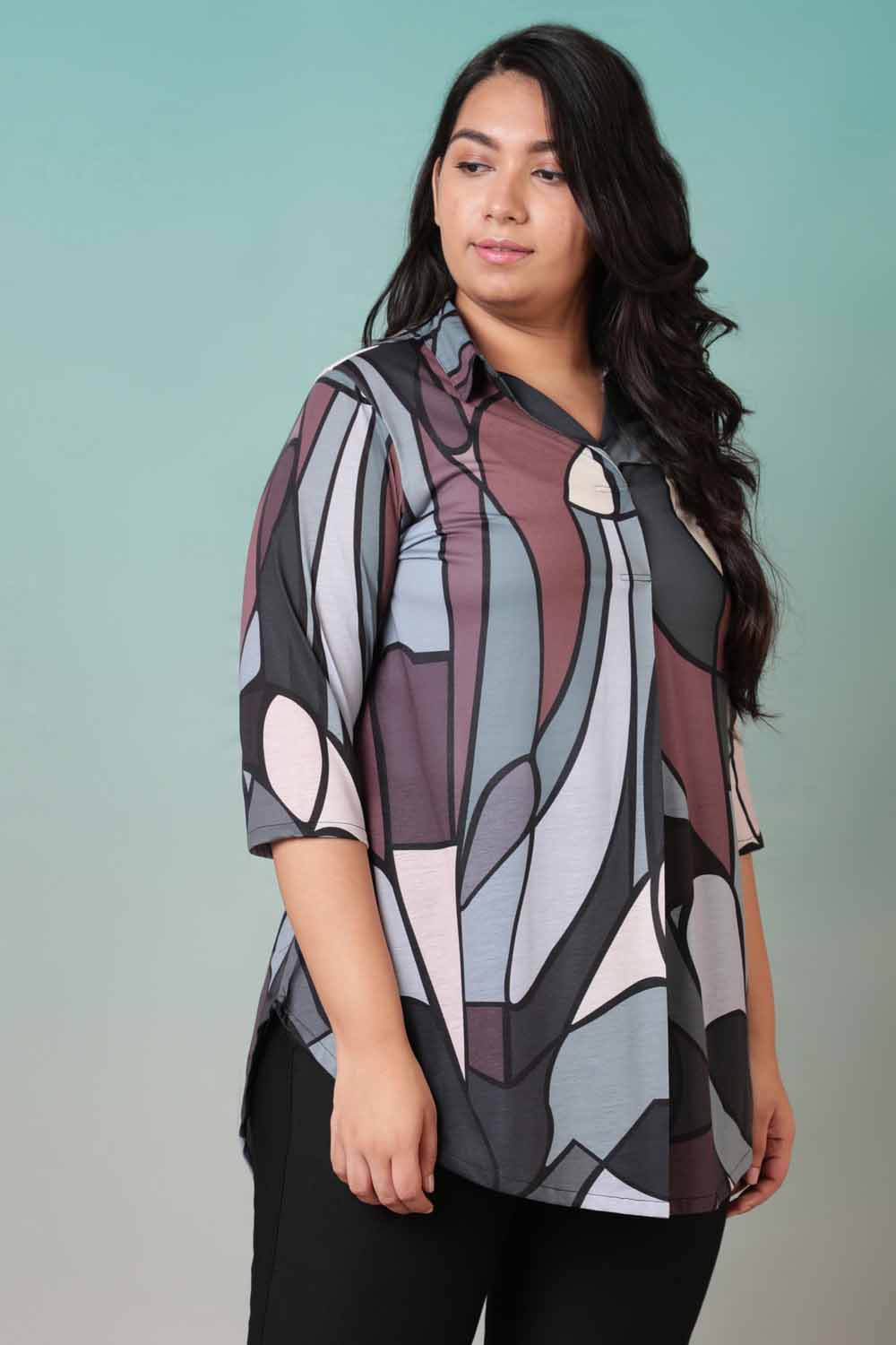 Magical Mirage Centre Pleat Top for Women