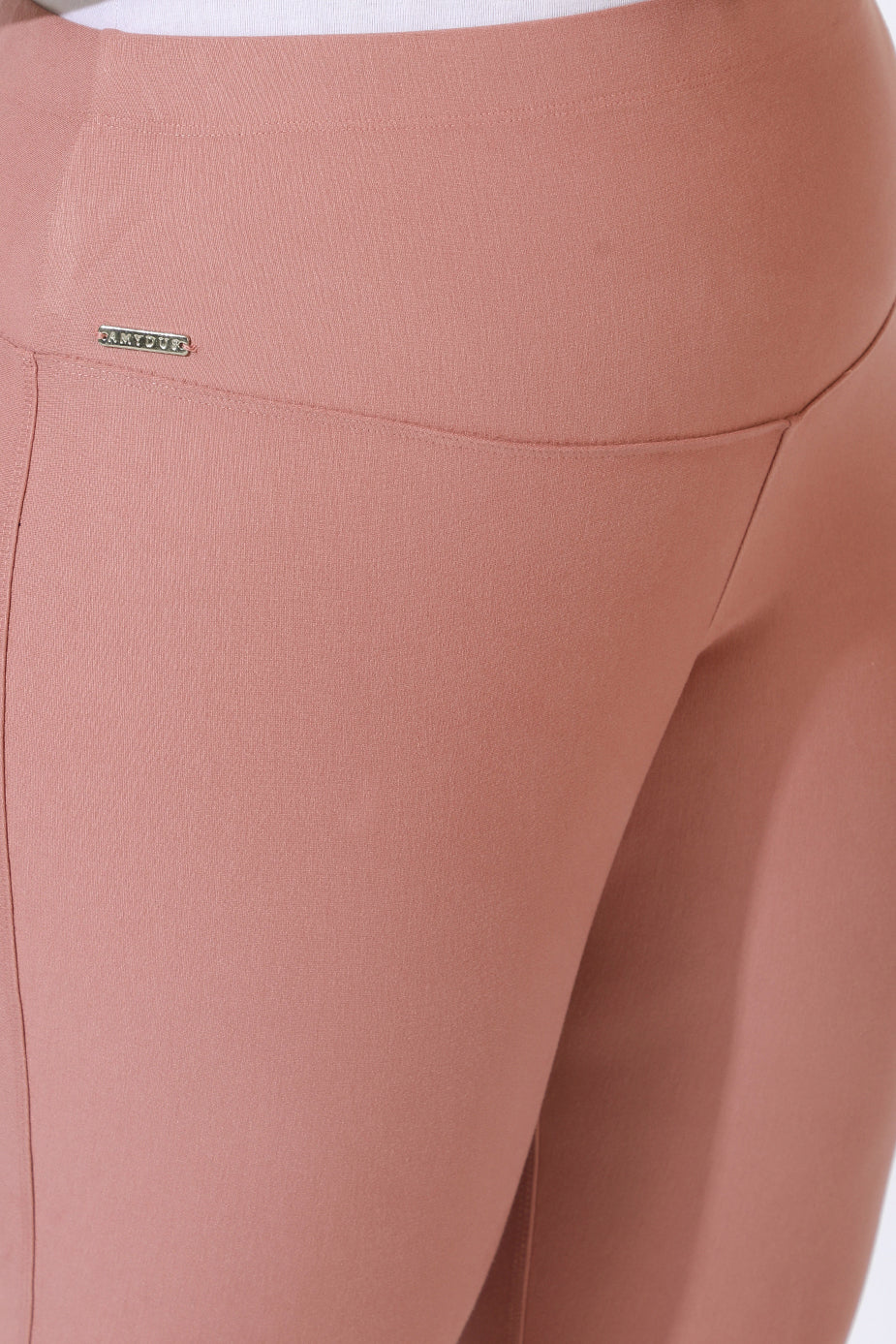 Plus Size Dusty Pink Tummy Tucker Jeggings