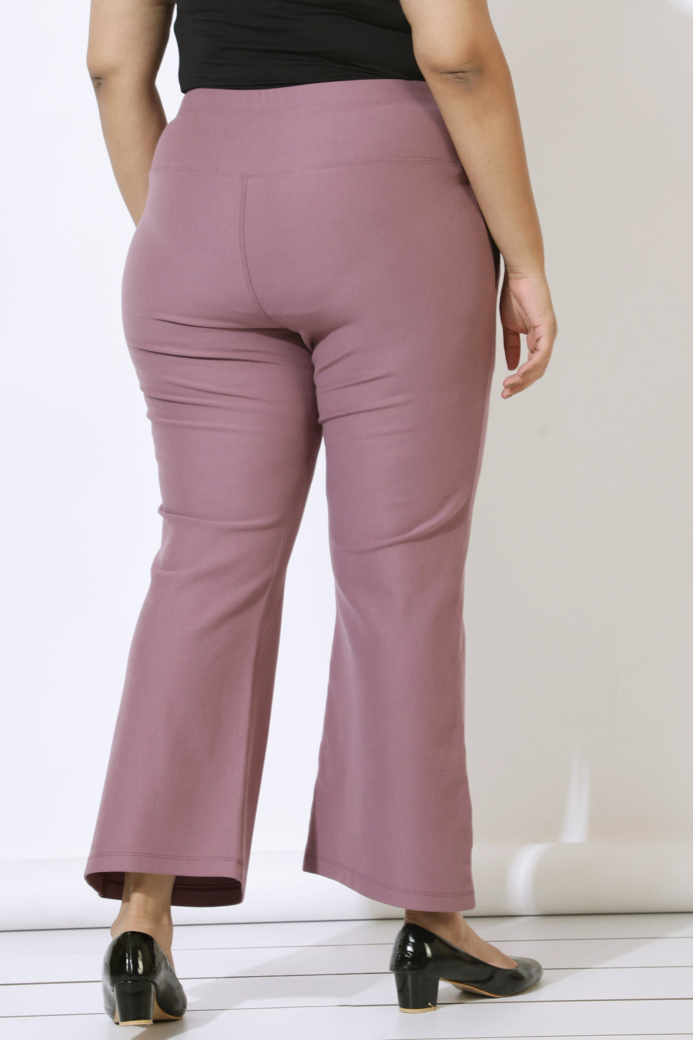 Dusty Lilac Tummy Shaper Bell Bottom