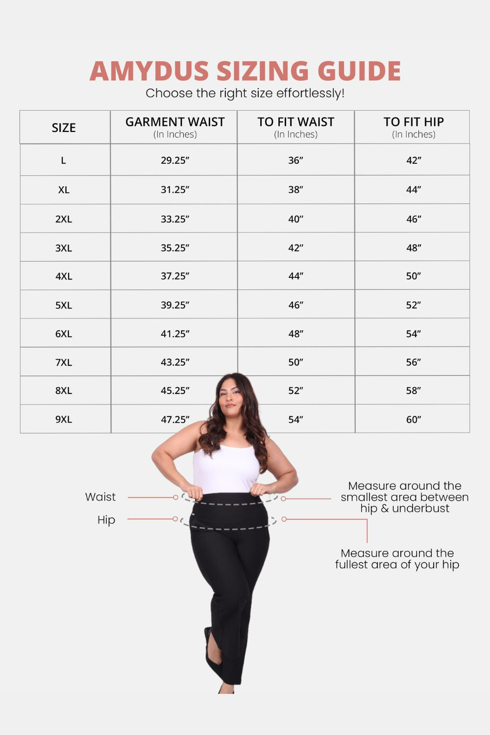 Plus Size Mist Blue Tummy Shaper Flare Pants for Women