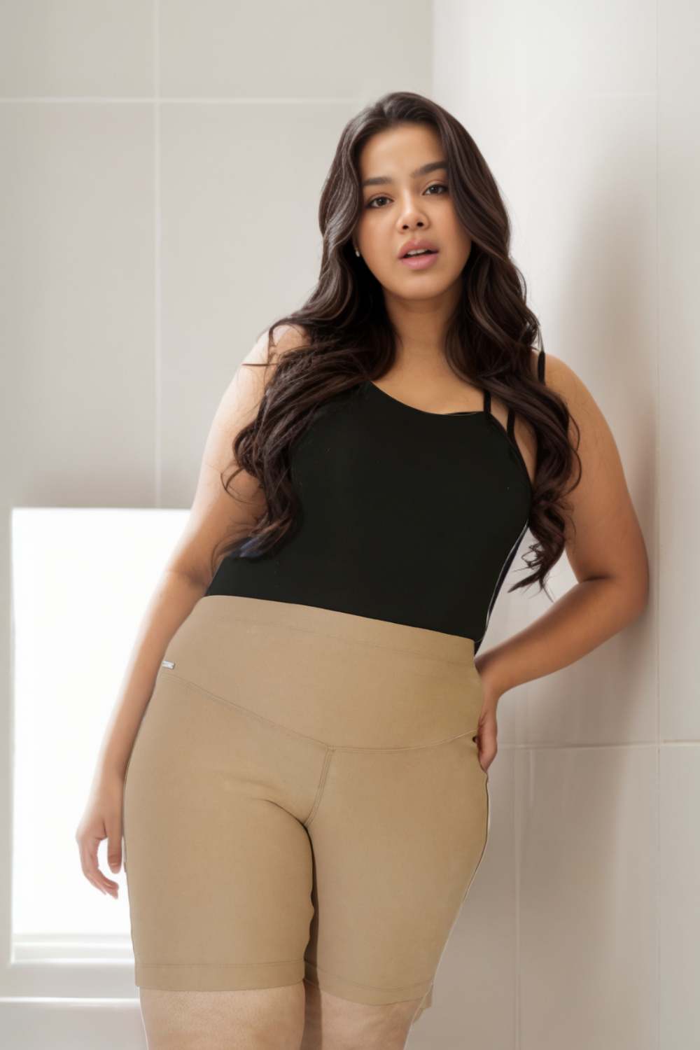 Plus Size Plus Size Fawn Tummy Shaper Shorts Online in India