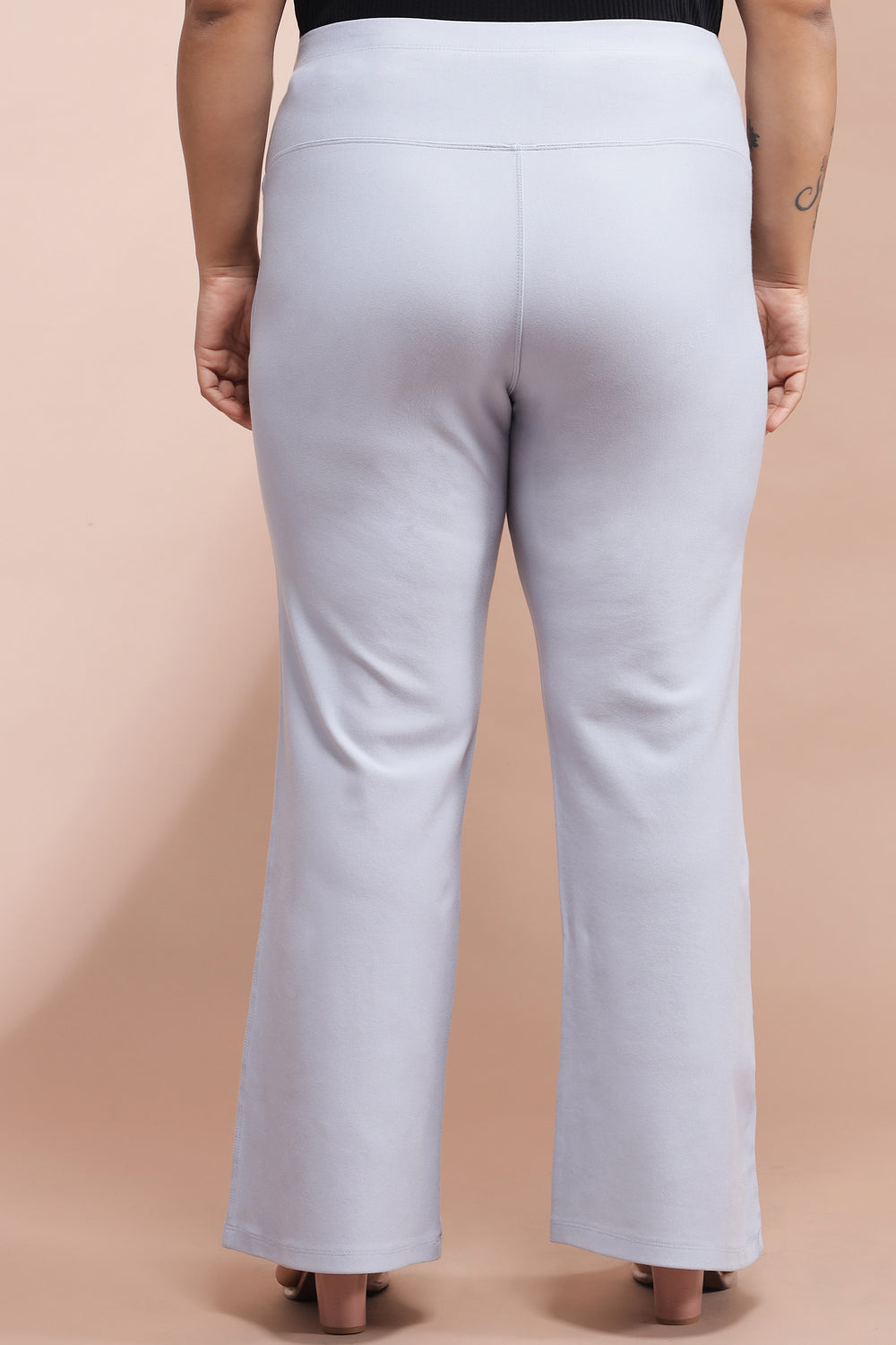 Amydus Ice Blue Tummy Shaper 5xl Size Bell Bottom