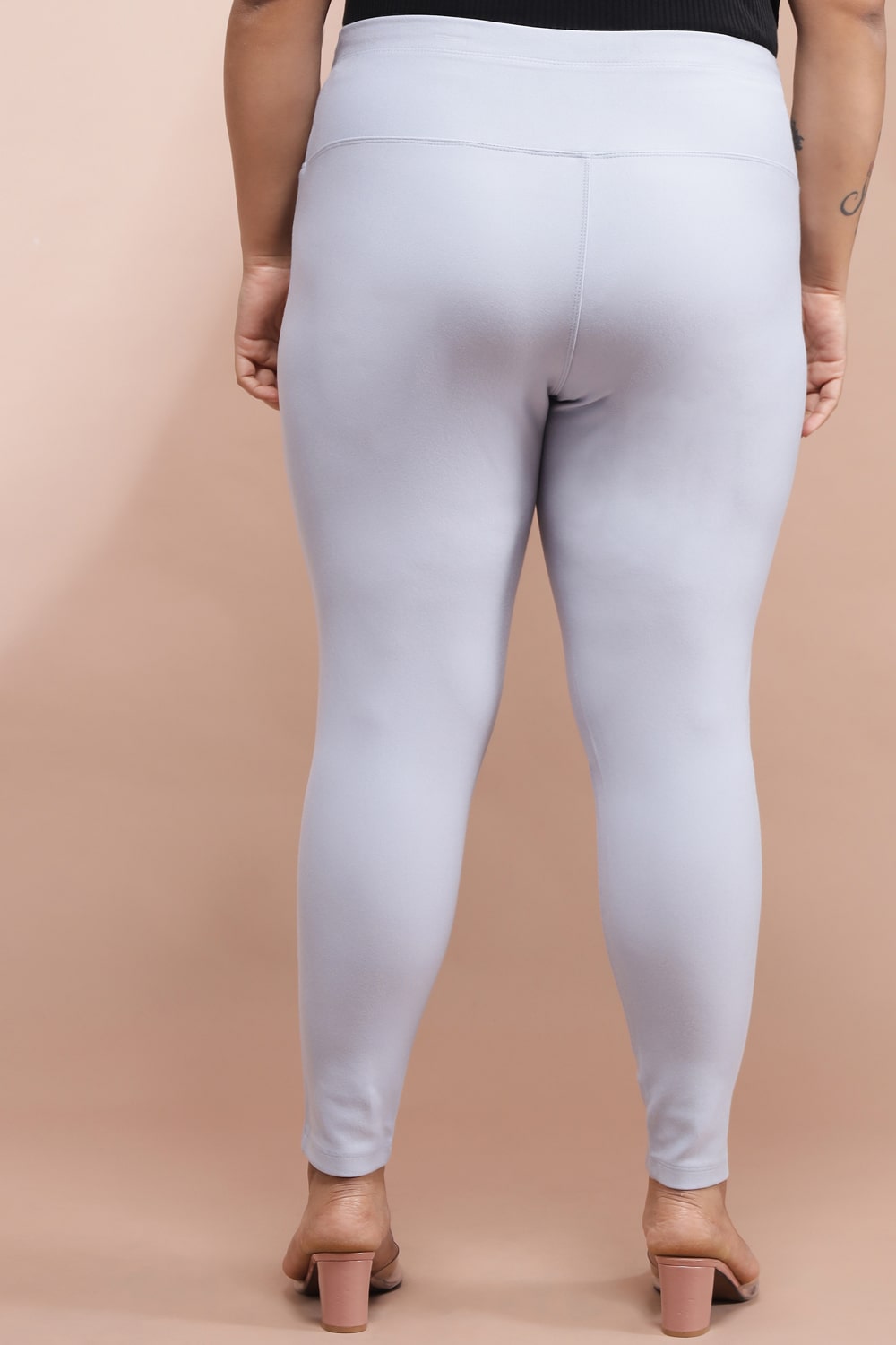 Ice Blue Tummy Tucker Jeggings