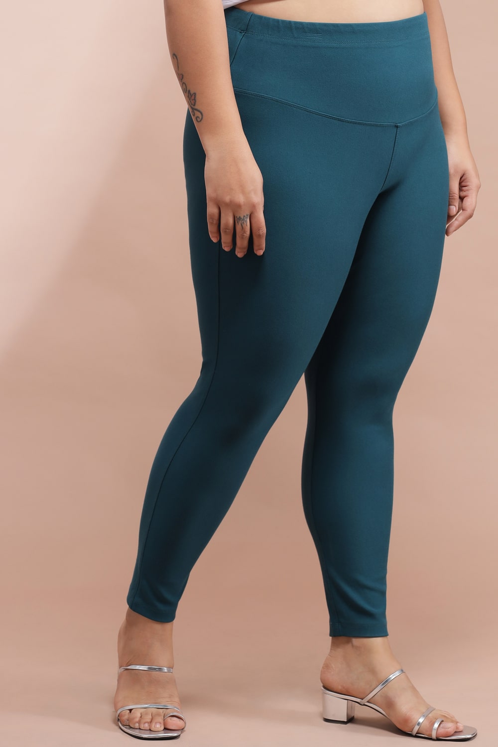 Emerald Tummy Tucker Jeggings