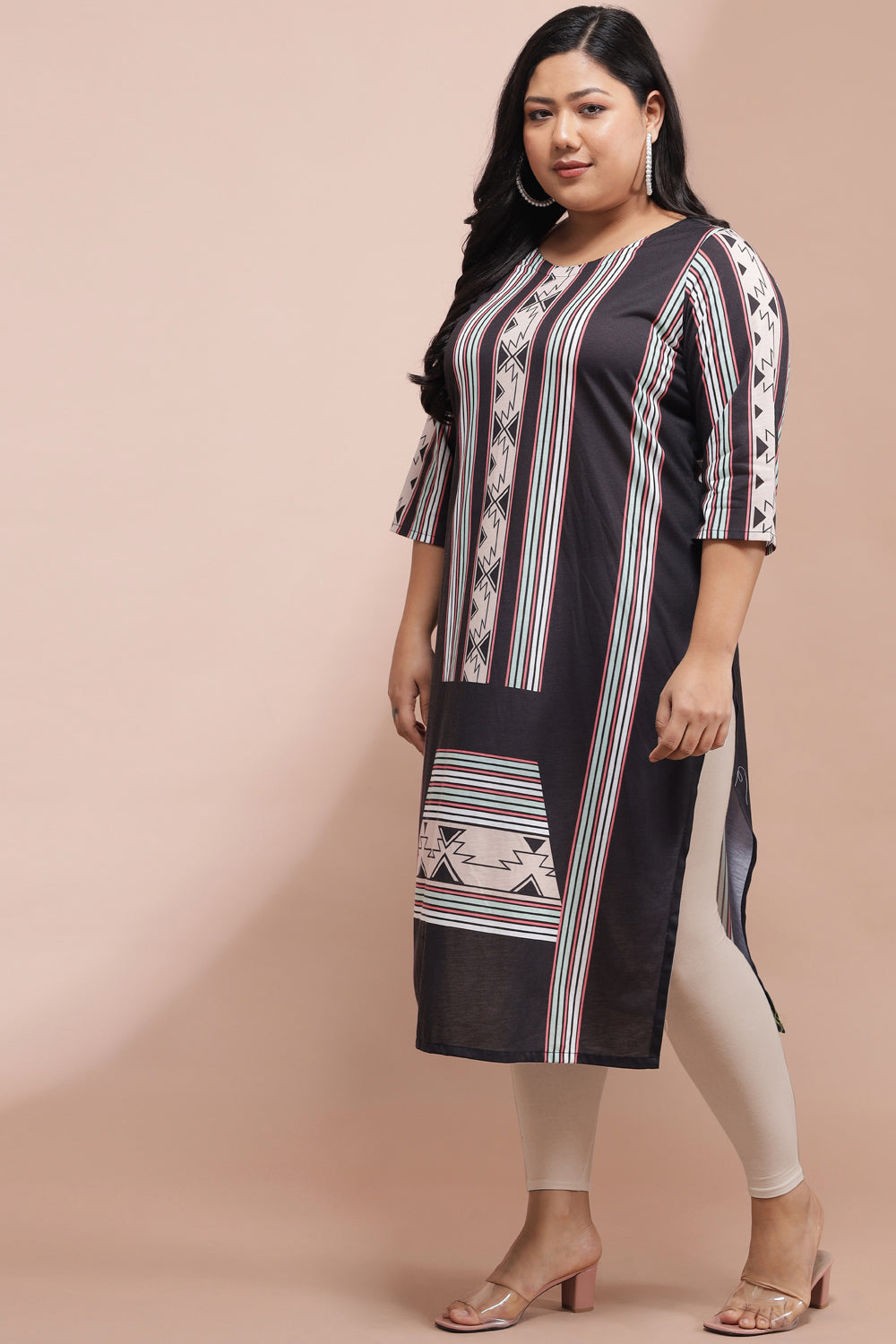 Aztec Love Printed Kurti for Women