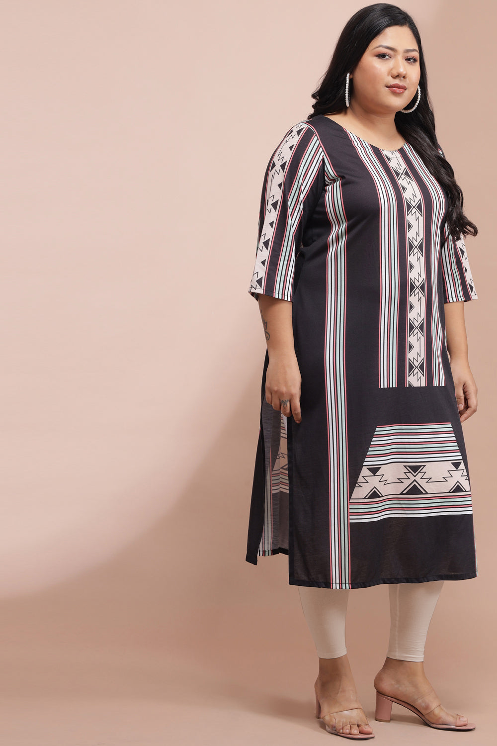 Aztec Love Printed Kurti