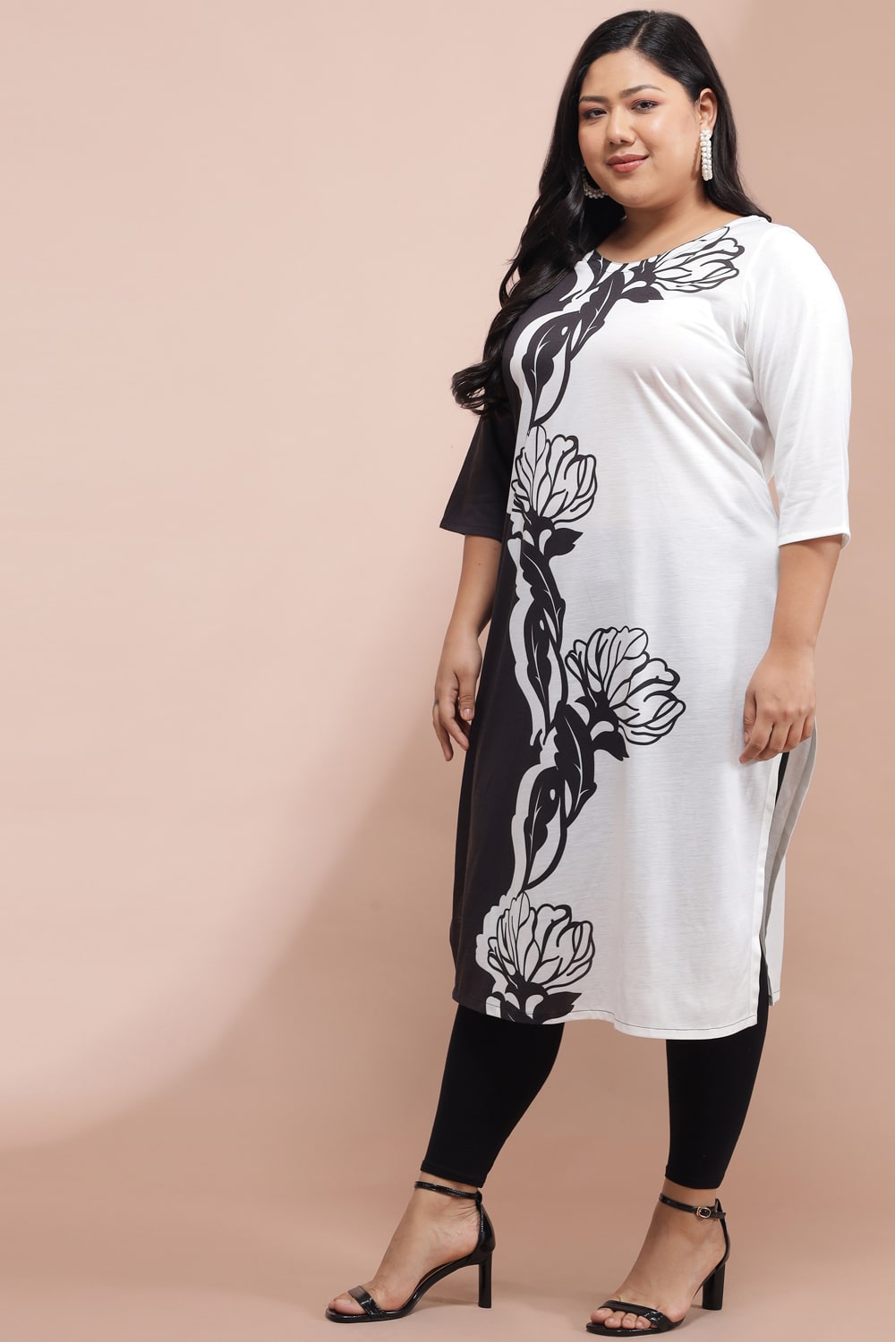Yingyang Kurti for Women