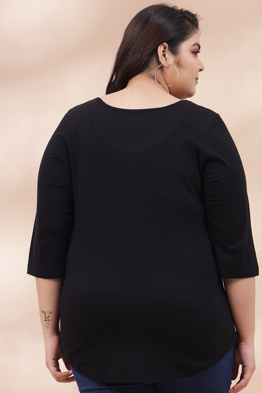 Comfortable Savage Black Tshirt