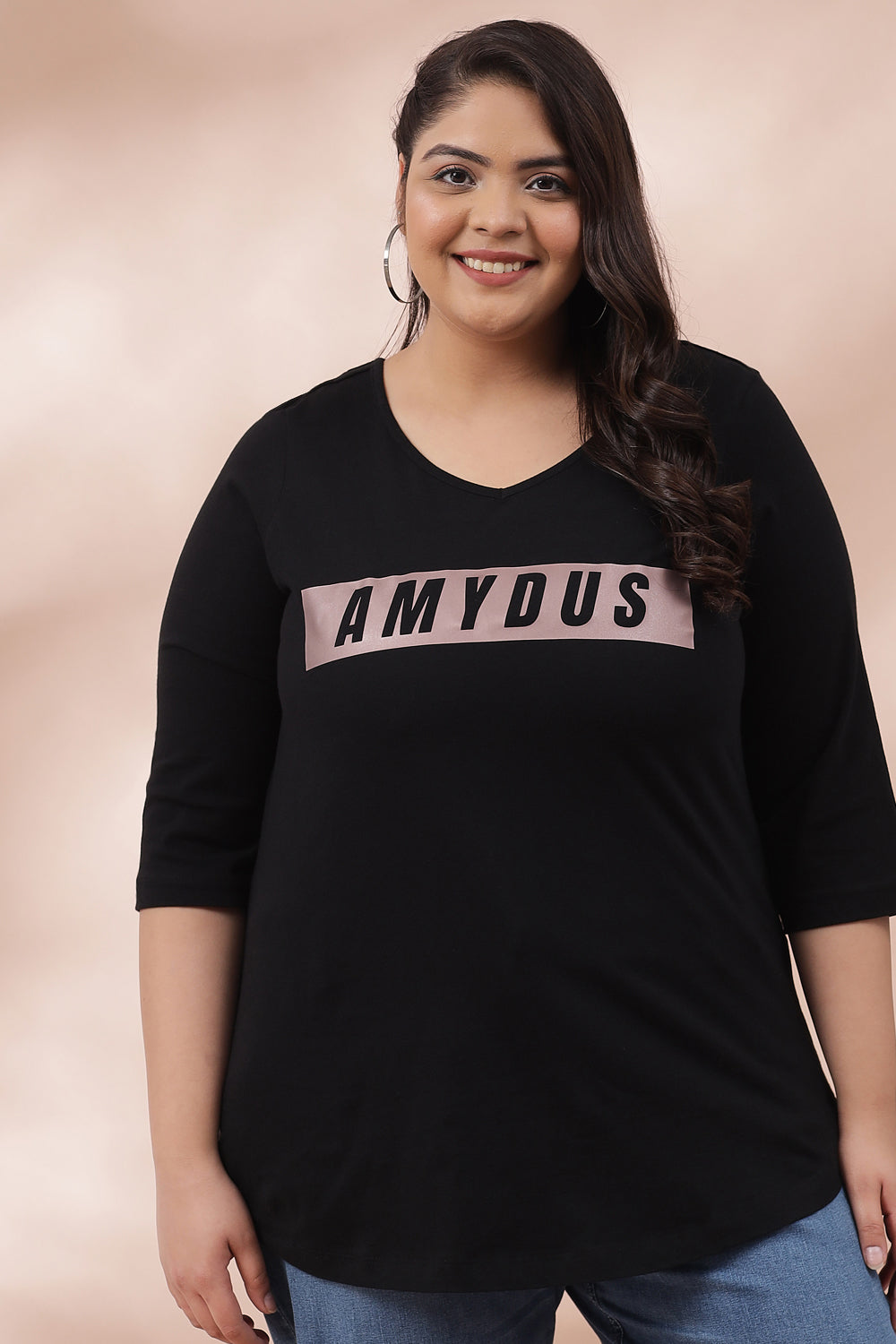 Black Amydus Copper Tshirt