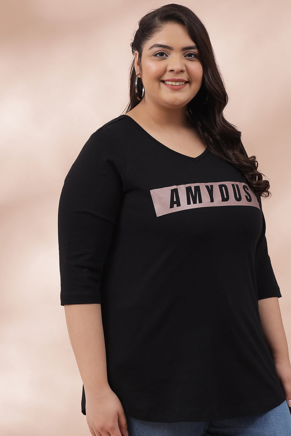 Black Amydus Copper Tshirt