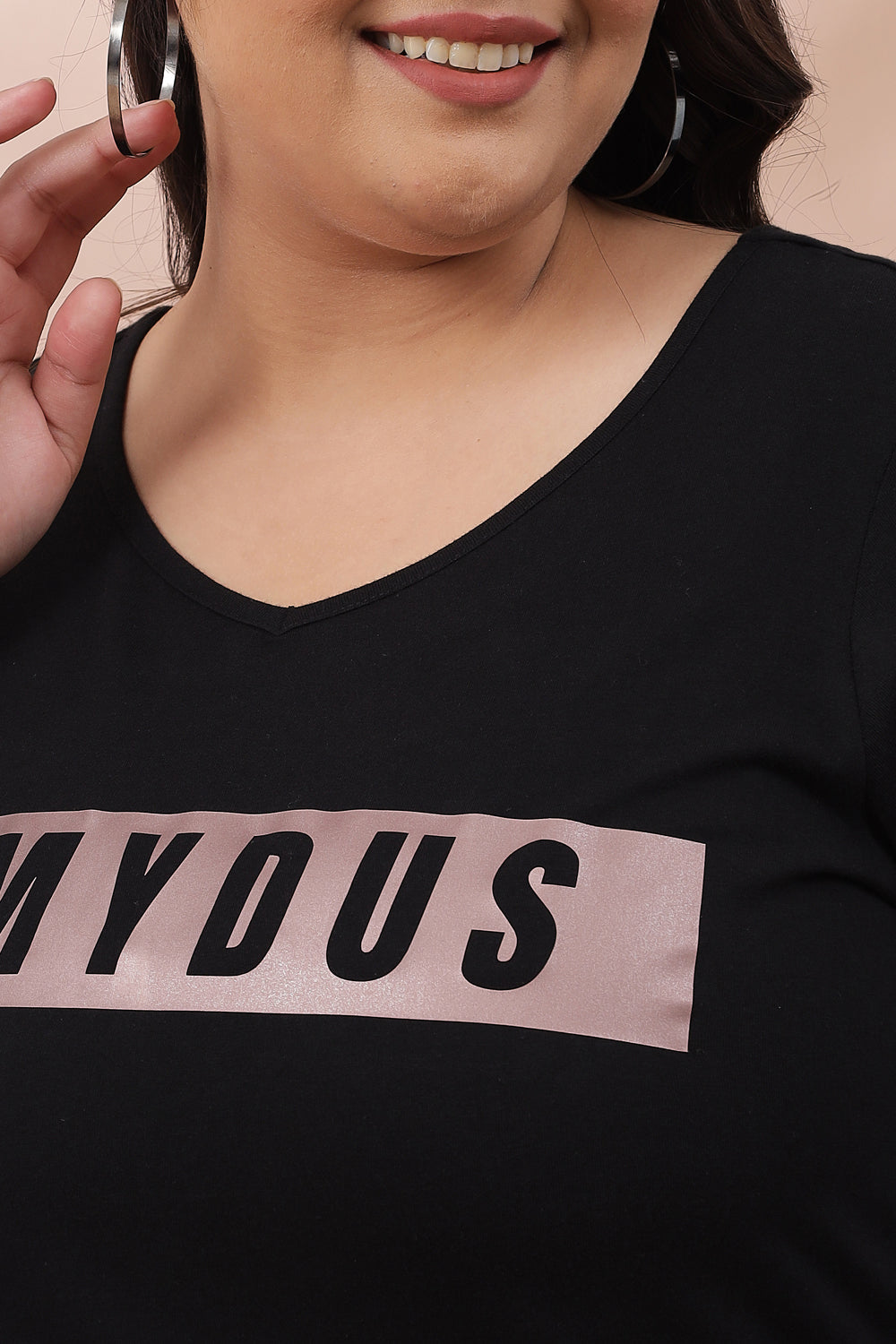 Black Amydus Copper Tshirt
