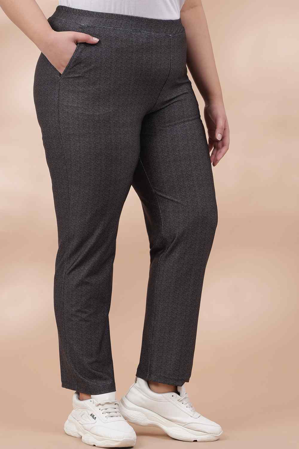 Black Denim Inspiration Lounge Pants