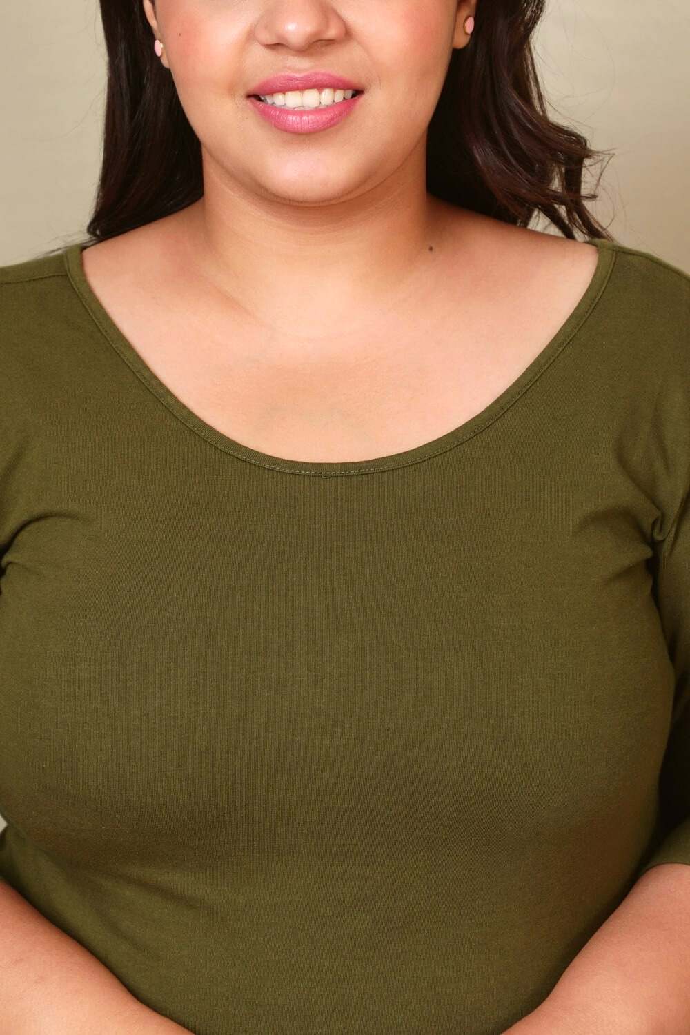 Olive Essential BodyFit Tshirt