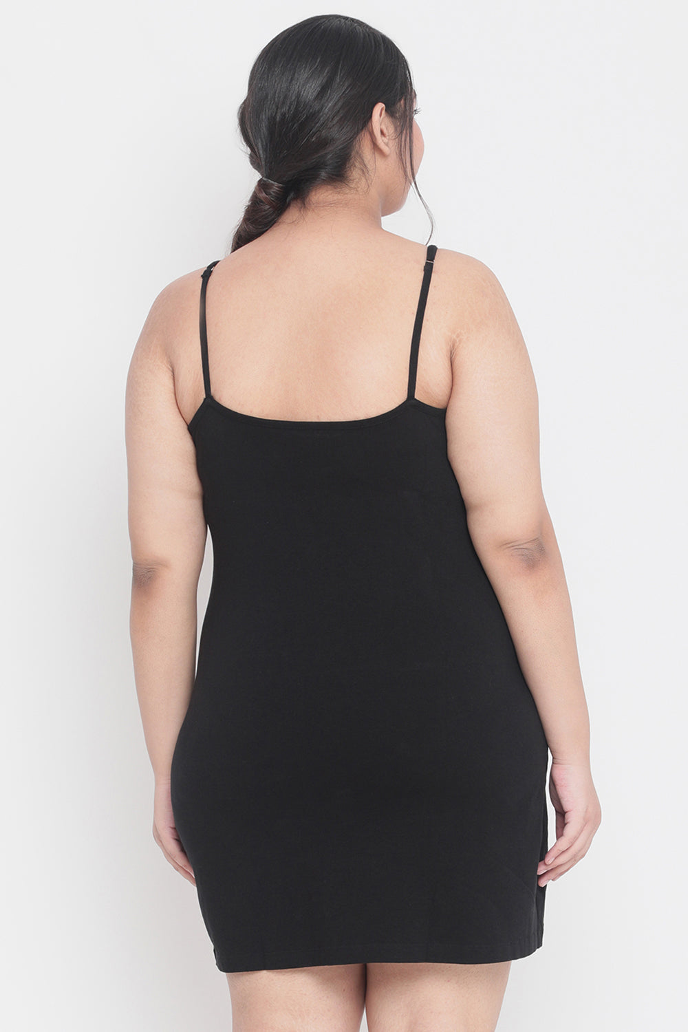 Black Basic Full Slip