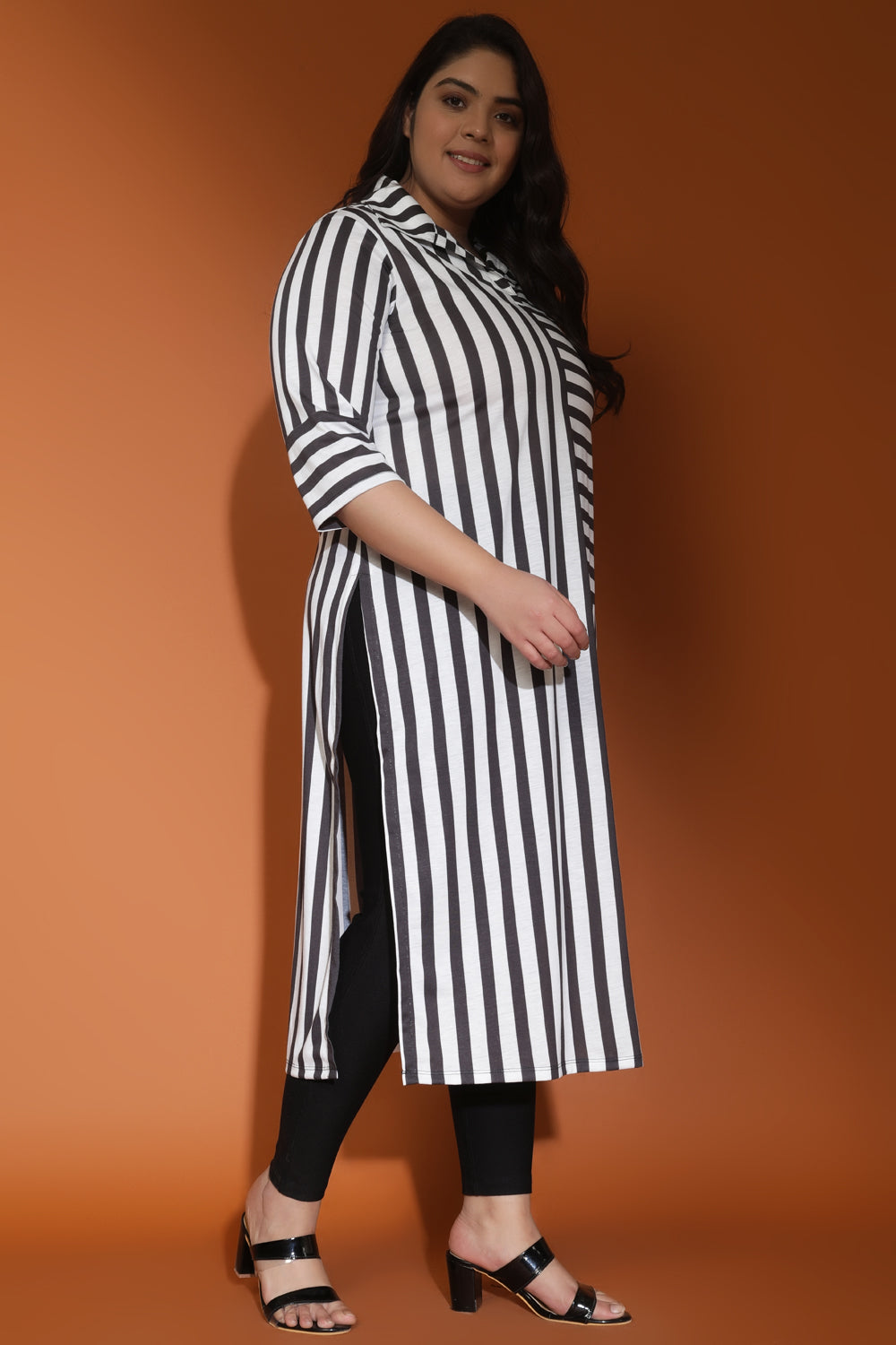 Interesting Stripes Printed Kurta