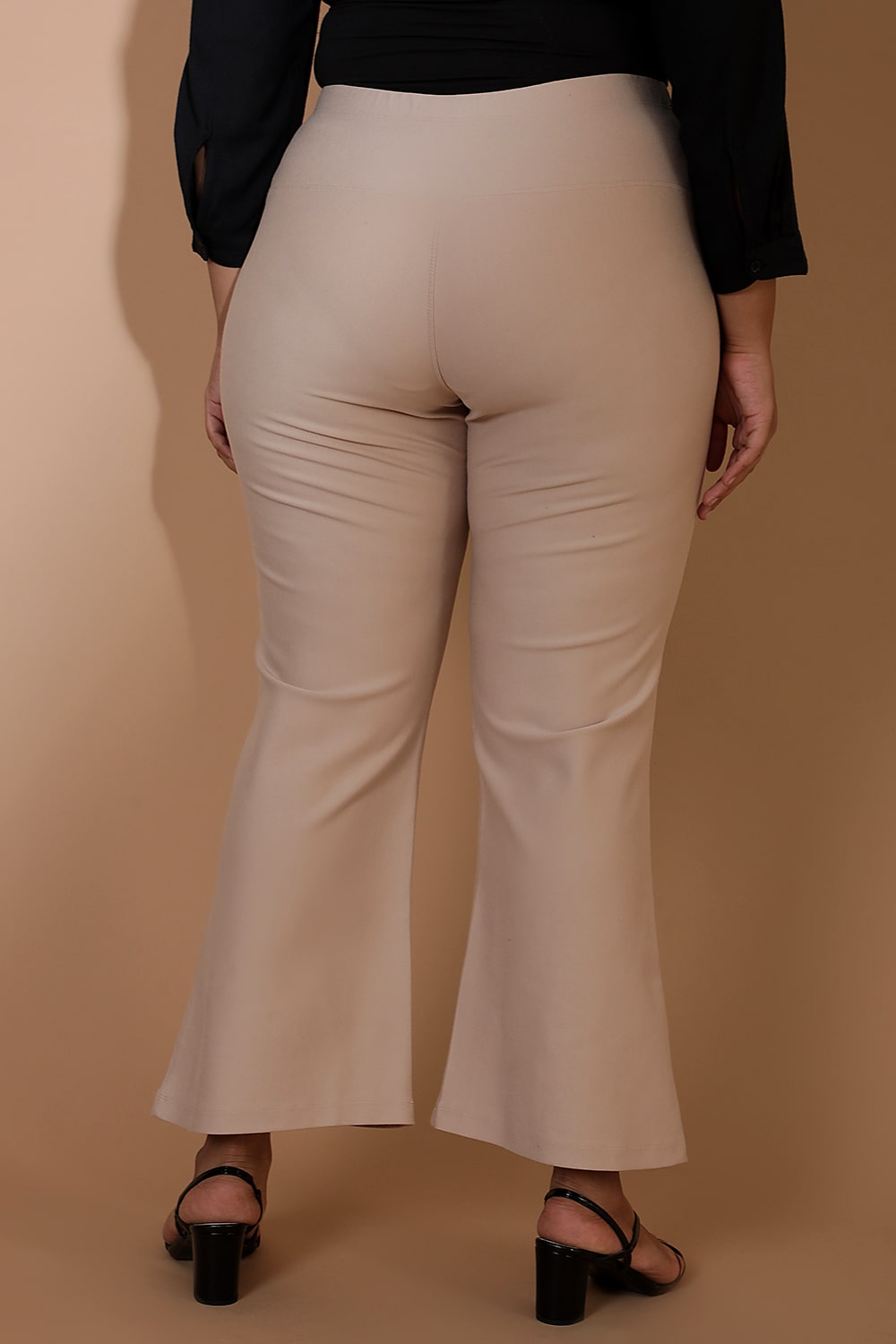 Cream Tummy Shaper Bell Bottom