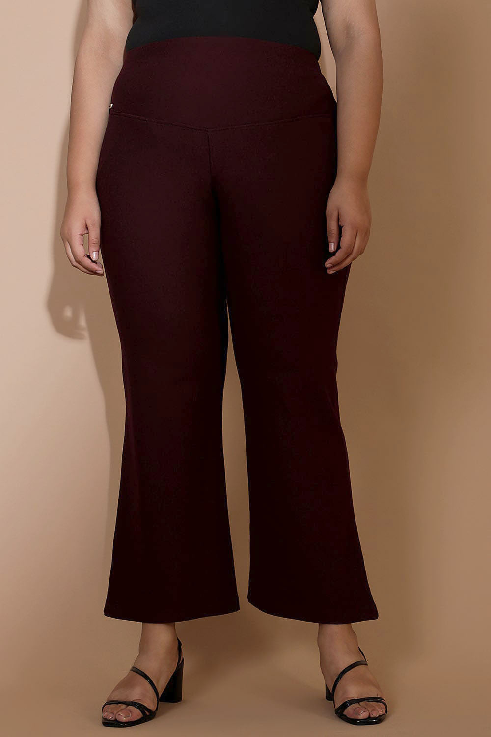 Wine Tummy Shaper Bell Bottom
