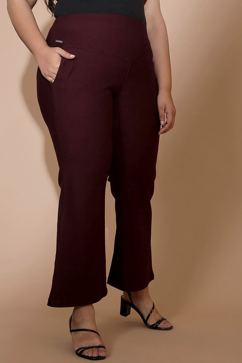 Wine Tummy Shaper Bell Bottom