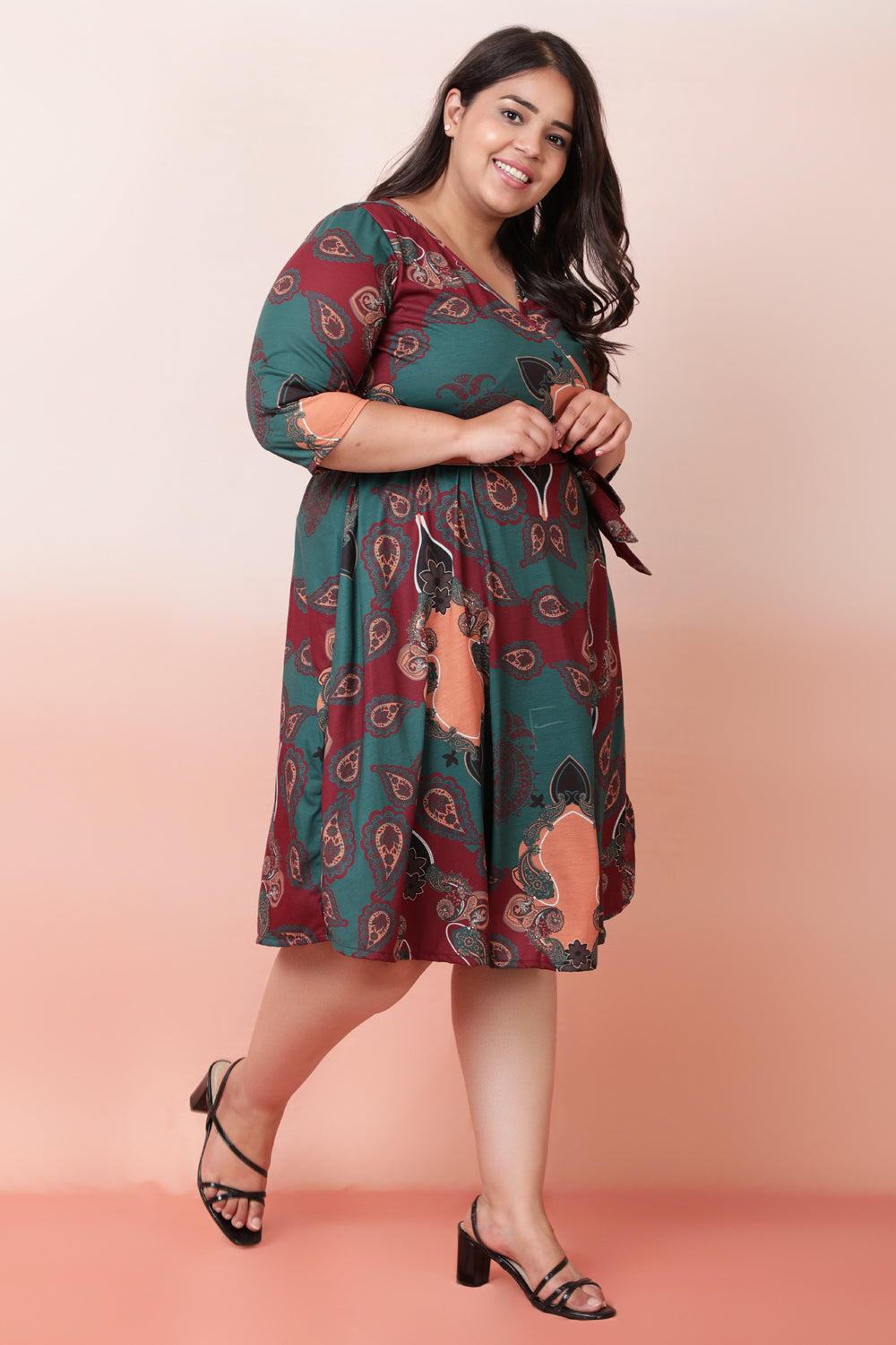 Buy Emerald Mystic True Wrap Dress
