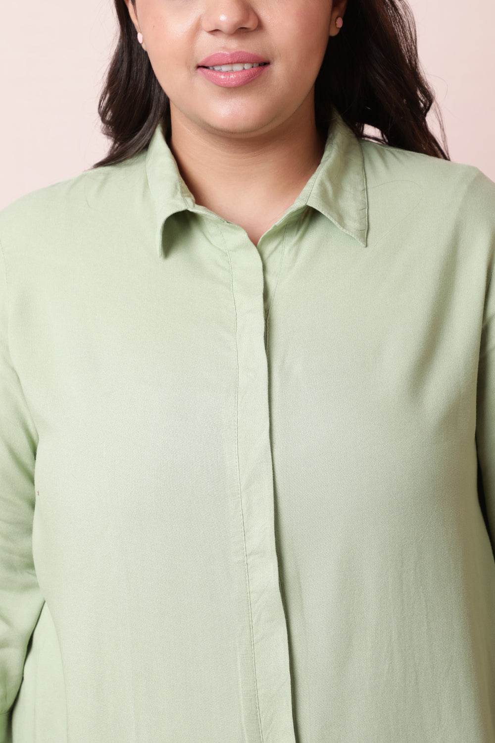 Comfortable Light Green Shirt