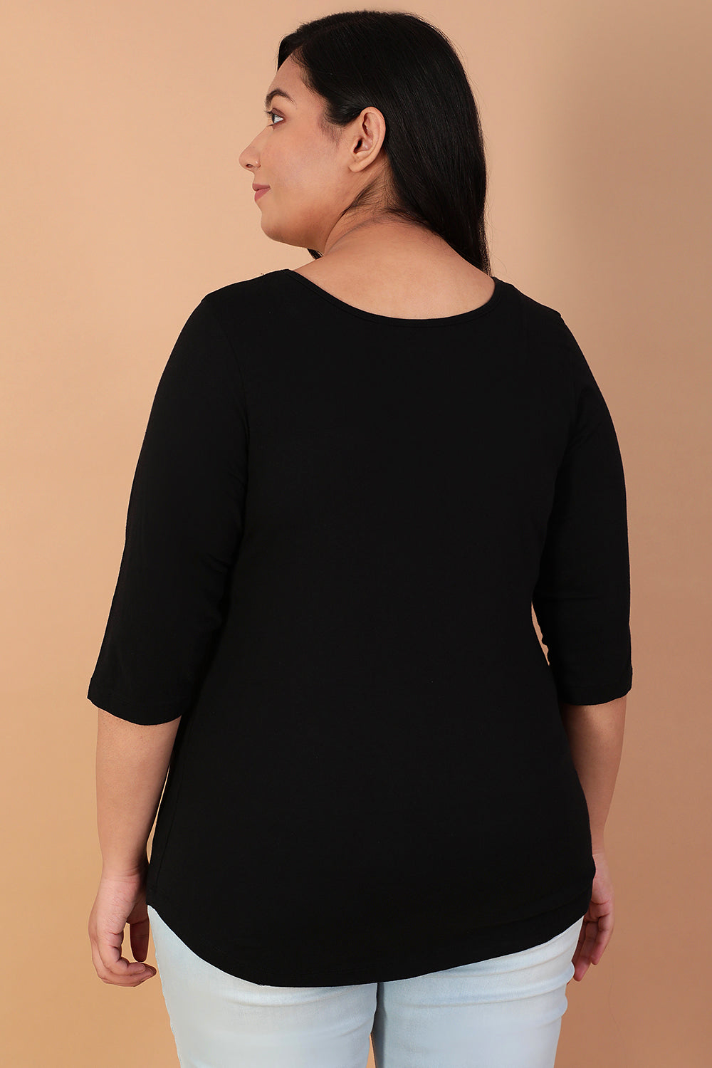 Comfortable Just Do It Later Black Tshirt