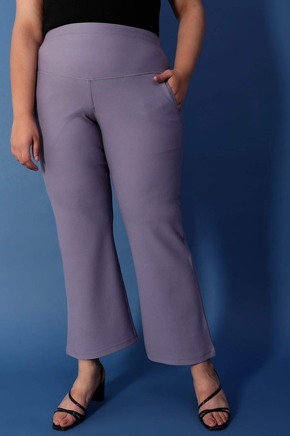 Buy Slate Tummy Shaper Bell Bottom
