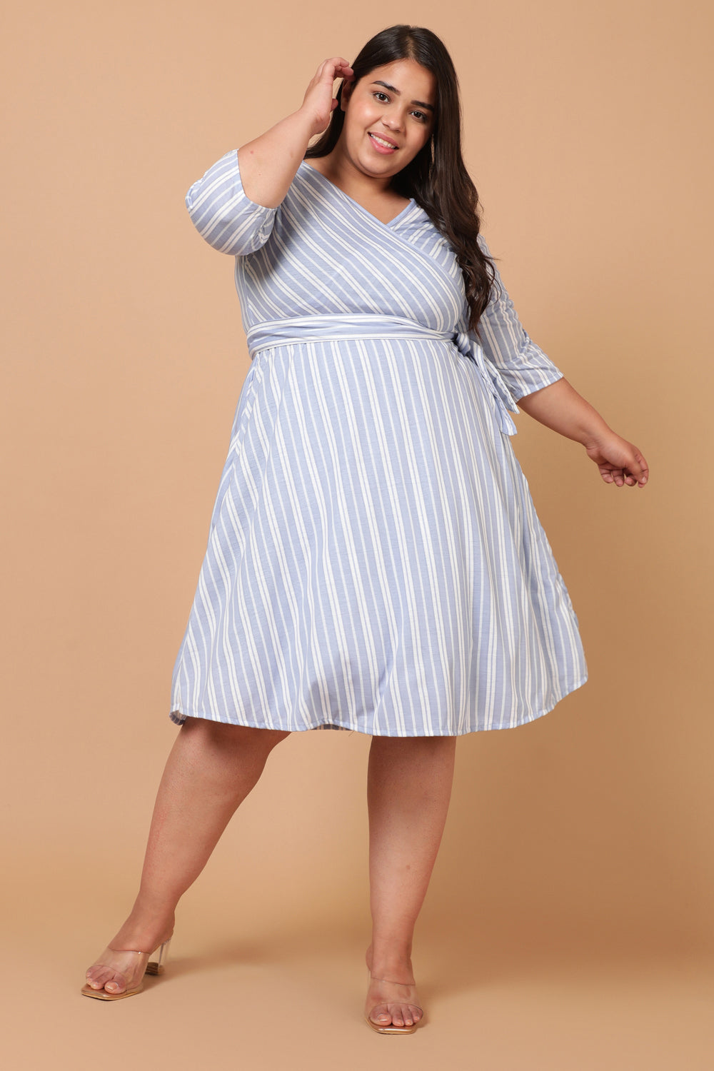 Buy Cool Blues True Wrap Dress