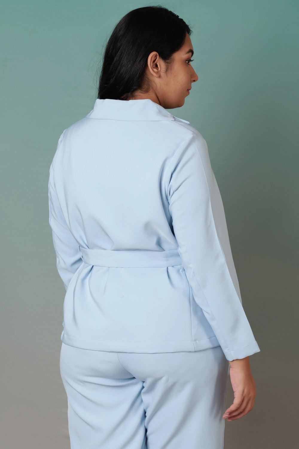 Ice Blue Blazer