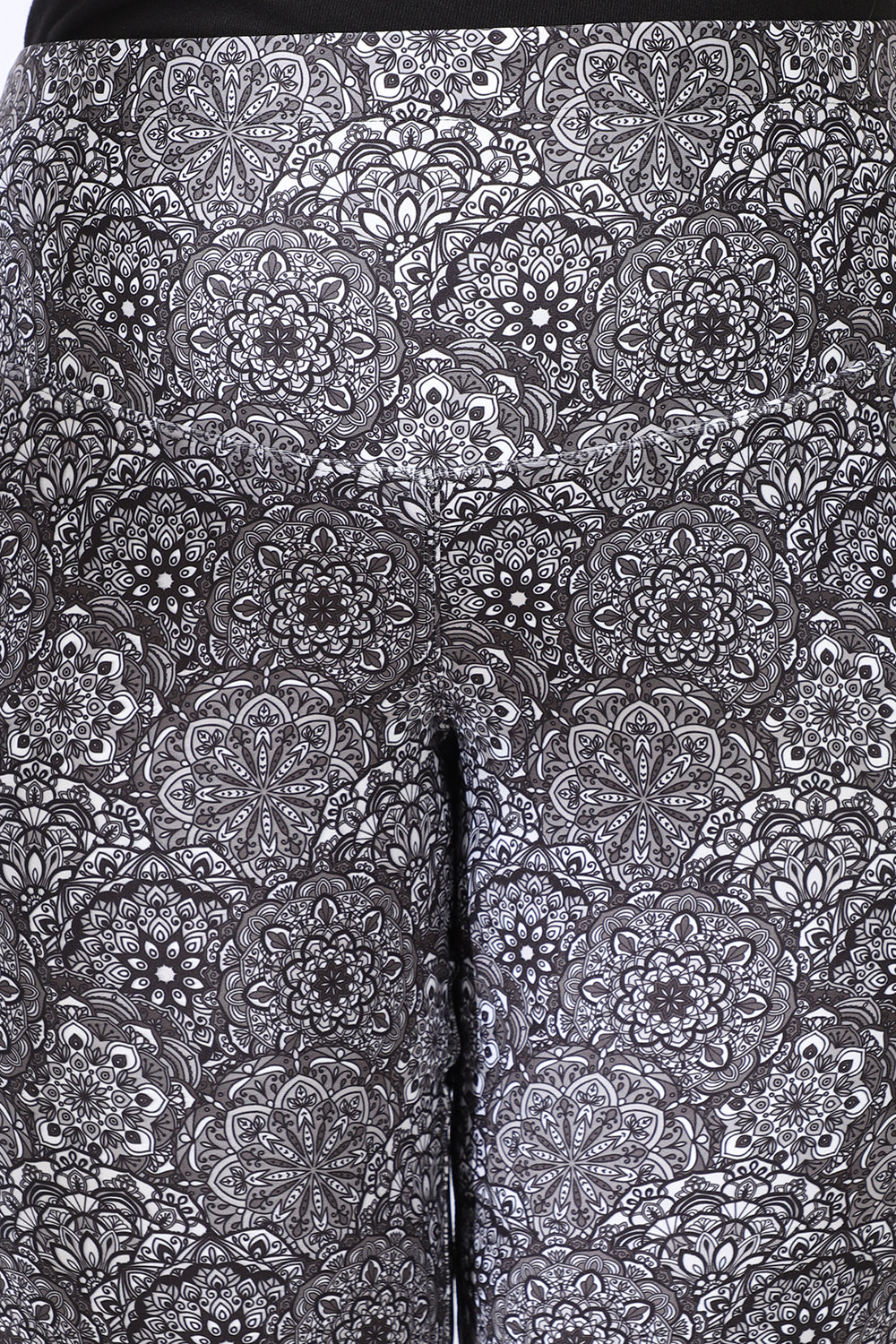 Buy Ethnic Motifs Tummy Shaper Printed Flare Pants