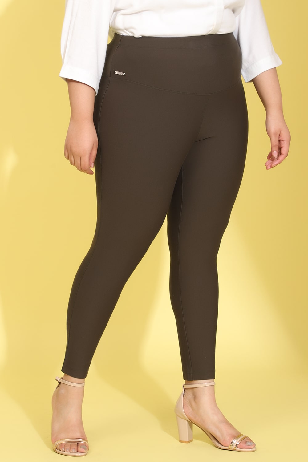Olive Essential Tummy Shaper Jegging