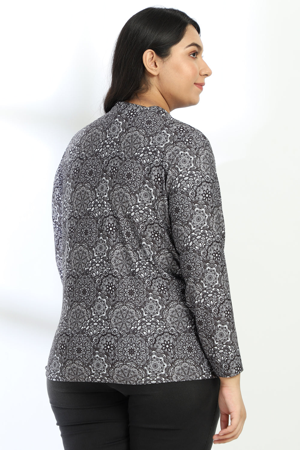 Ethnic Motifs Printed Jacket