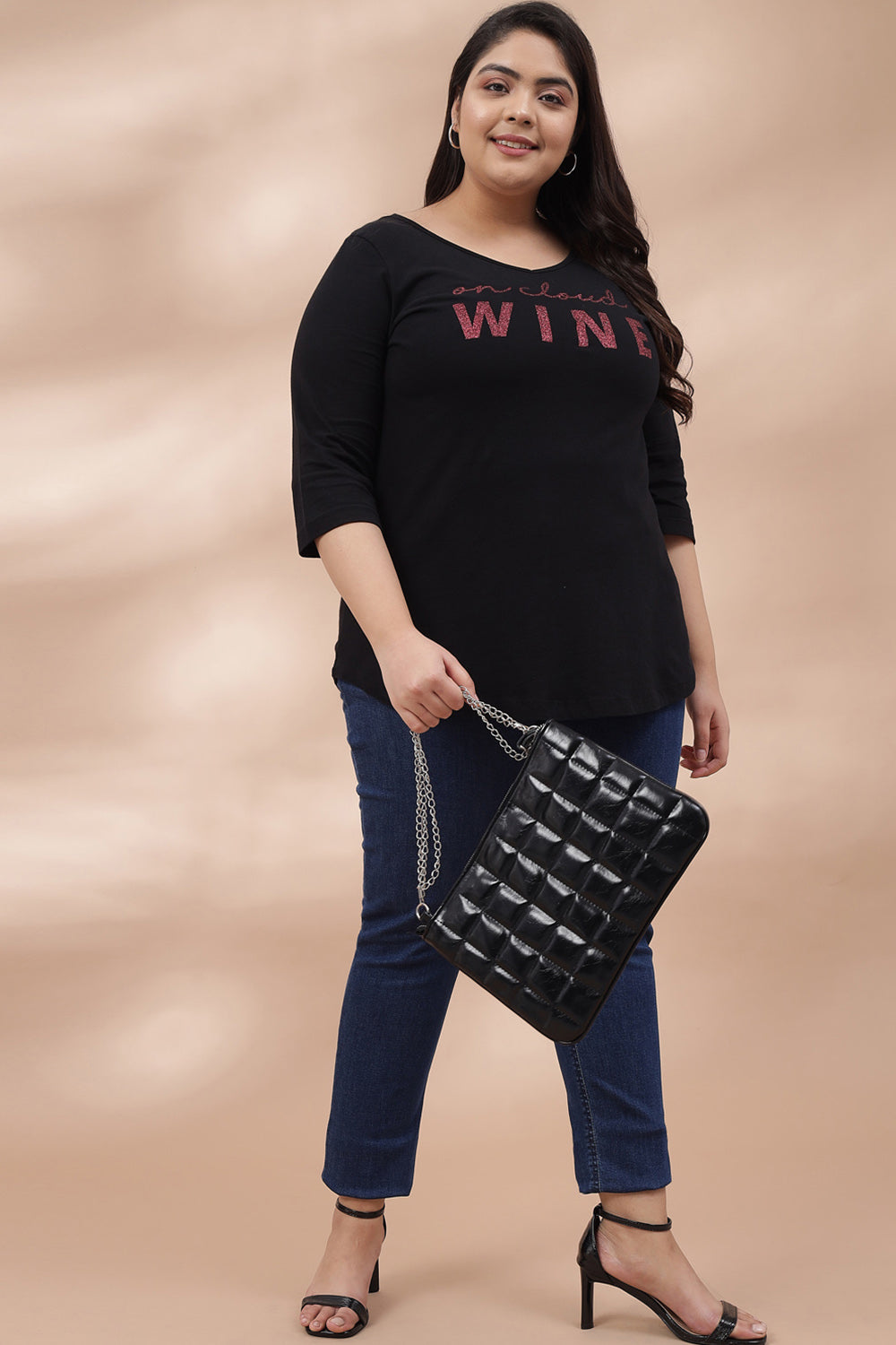 Buy On Cloud Glitter Tshirt