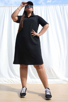 Black Polo Dress