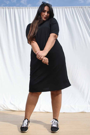 Black Polo Dress