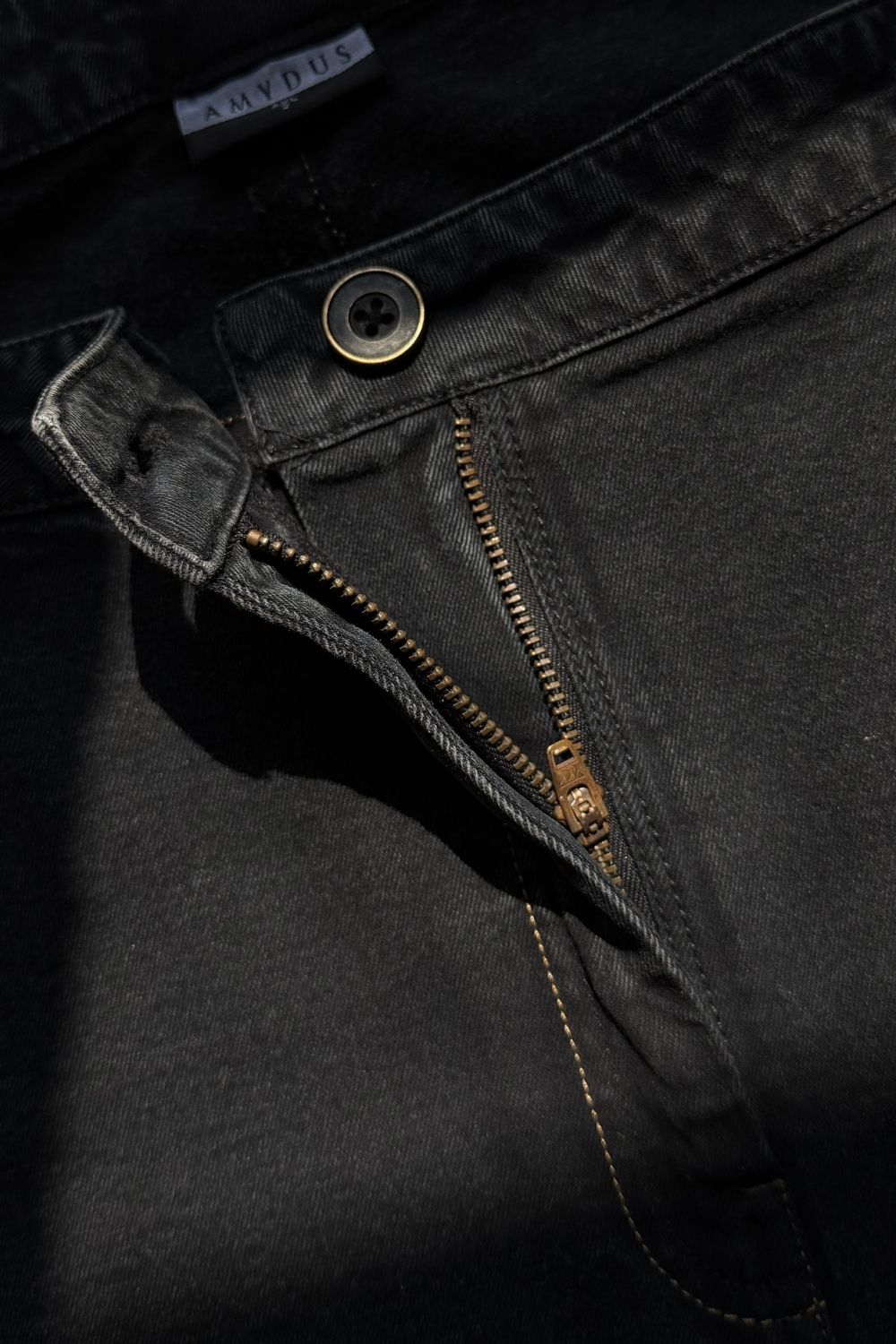 Plus Size Wide Leg Ash Black Jeans