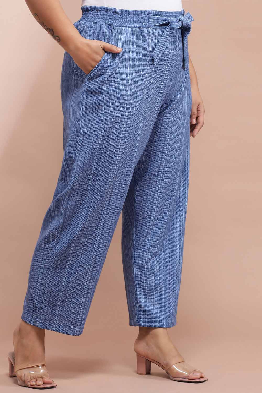 Blue Denim Inspiration Pants for Women