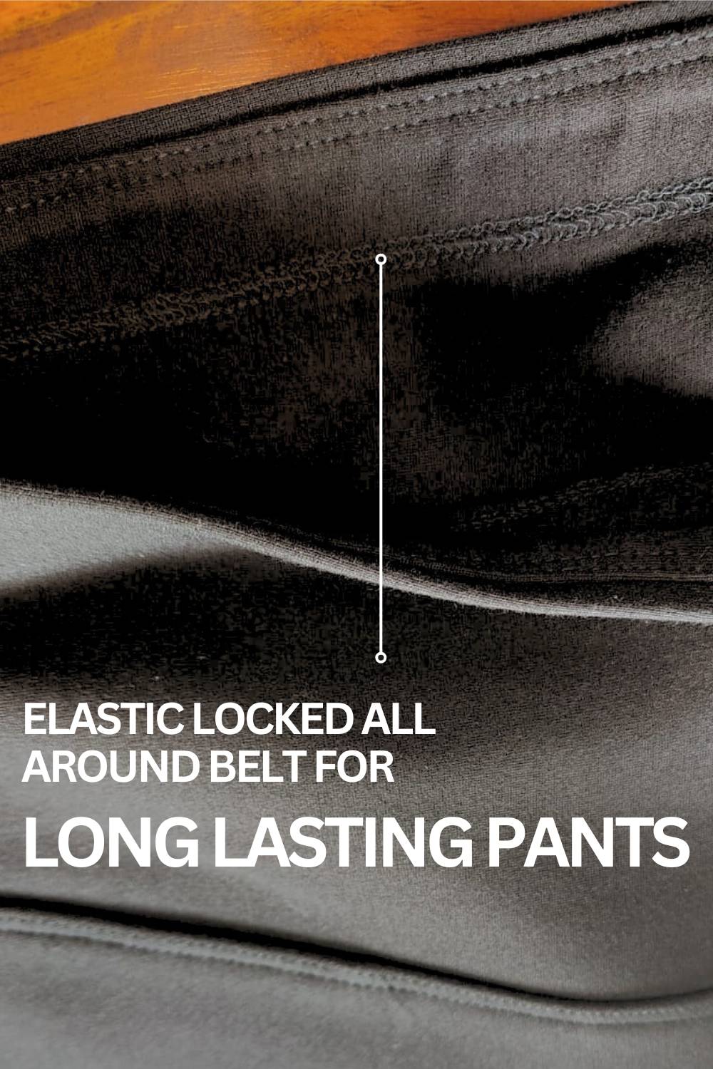 Plus Size Black Tummy Shaper Flare Pants