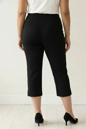 Black New Fit Tummy Tucker Crop Pants