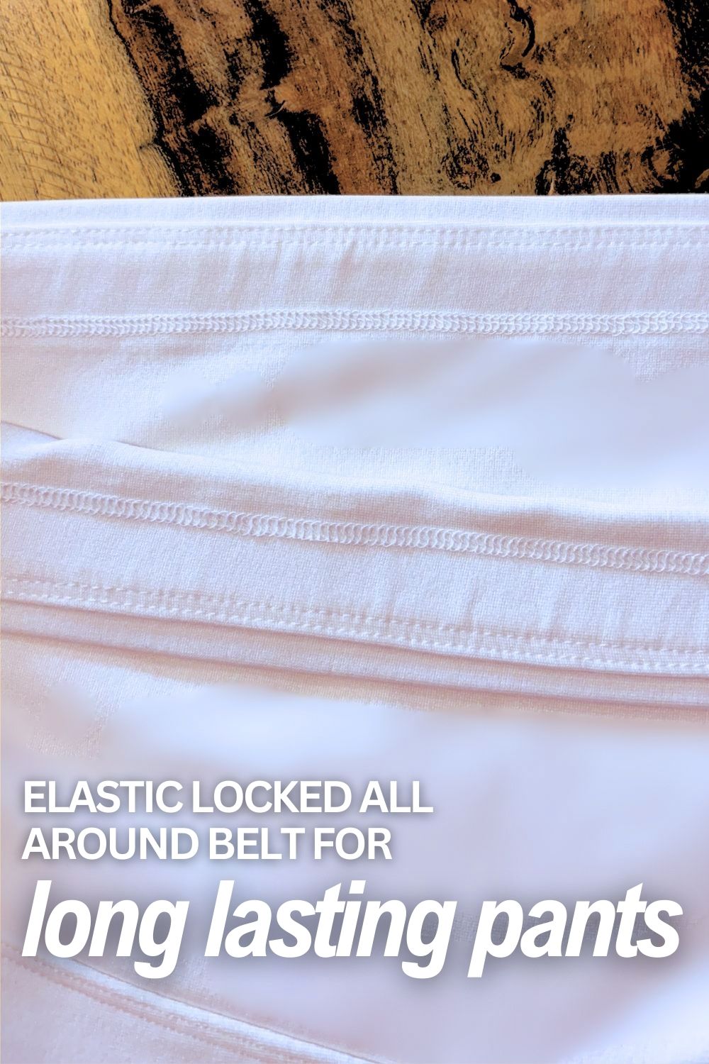 Comfortable Plus Size Ice Blue Tummy Shaper Straight Fit Pants
