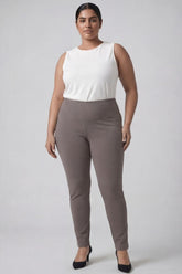 Taupe Tummy Tucker Jeggings