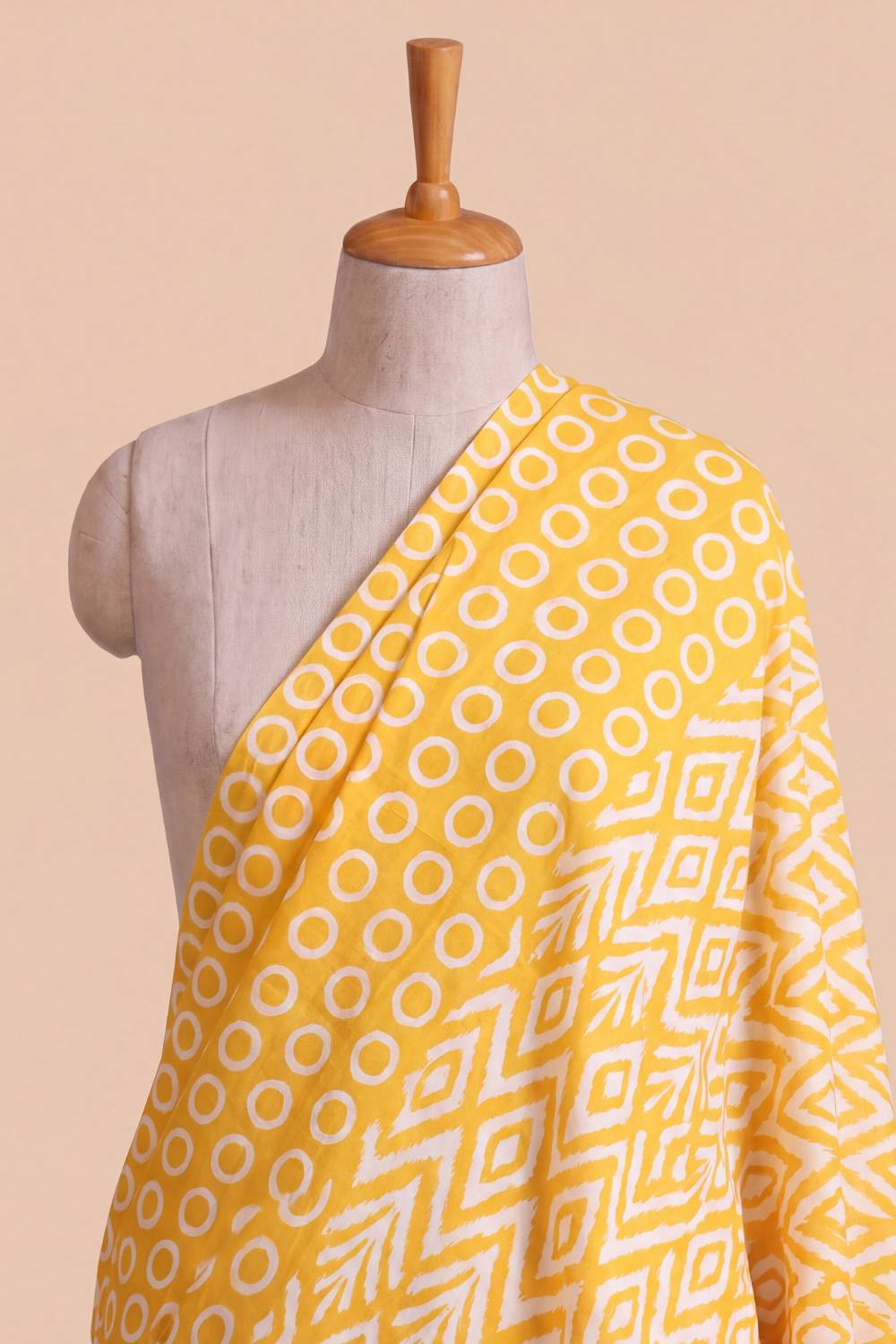 Radiant Ring Cotton Blend Fabric 56 Inches Width